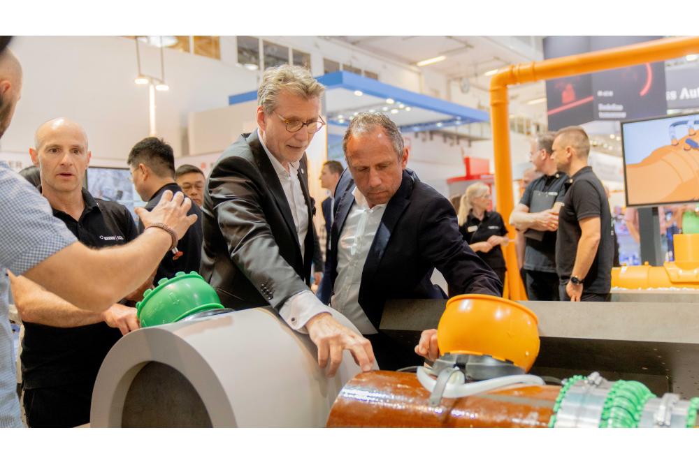 REHAU pr&auml;sentierte nachhaltige Innovationen auf der IFAT 2024 